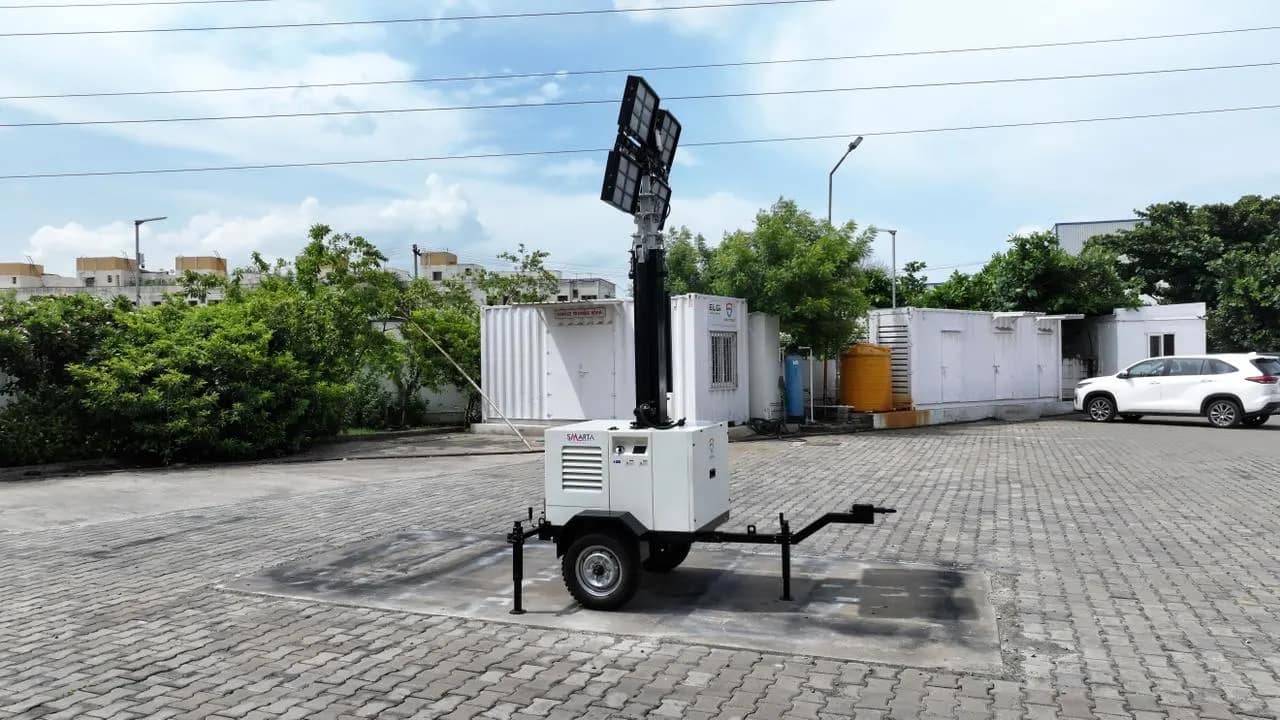 mobile light tower