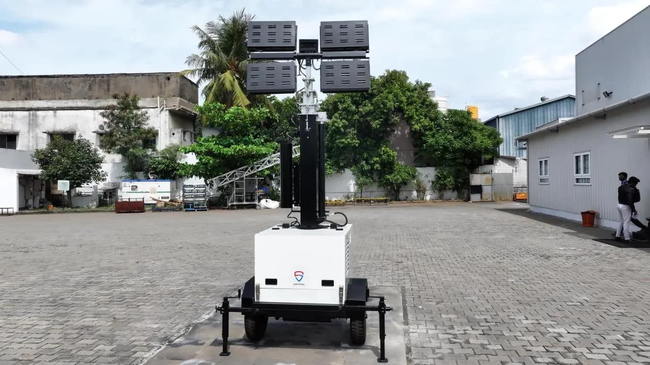 mobile light tower